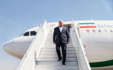 قالیباف همراه با رئیس مجلس ازبکستان وارد سمرقند شد