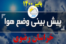 هوای کلانشهر مشهد، سردتر خواهد شد
