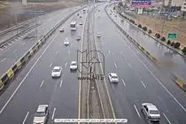 بارش برف و باران در جاده‌های ۱۴ استان کشور