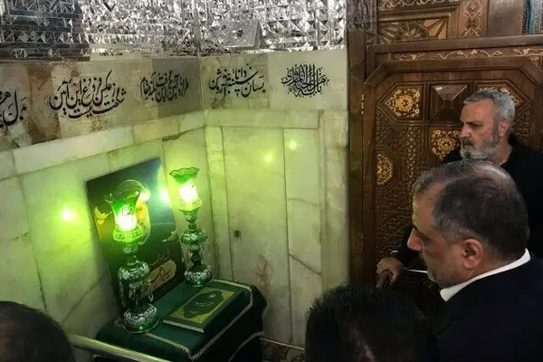 وزیر ورزش و جوانان عراق بر سر مزار شهید ابراهیم رییسی حاضر شد