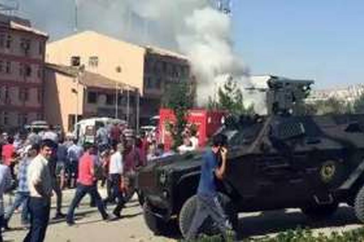 انفجار تروریستی در شهر الازیغ ترکیه