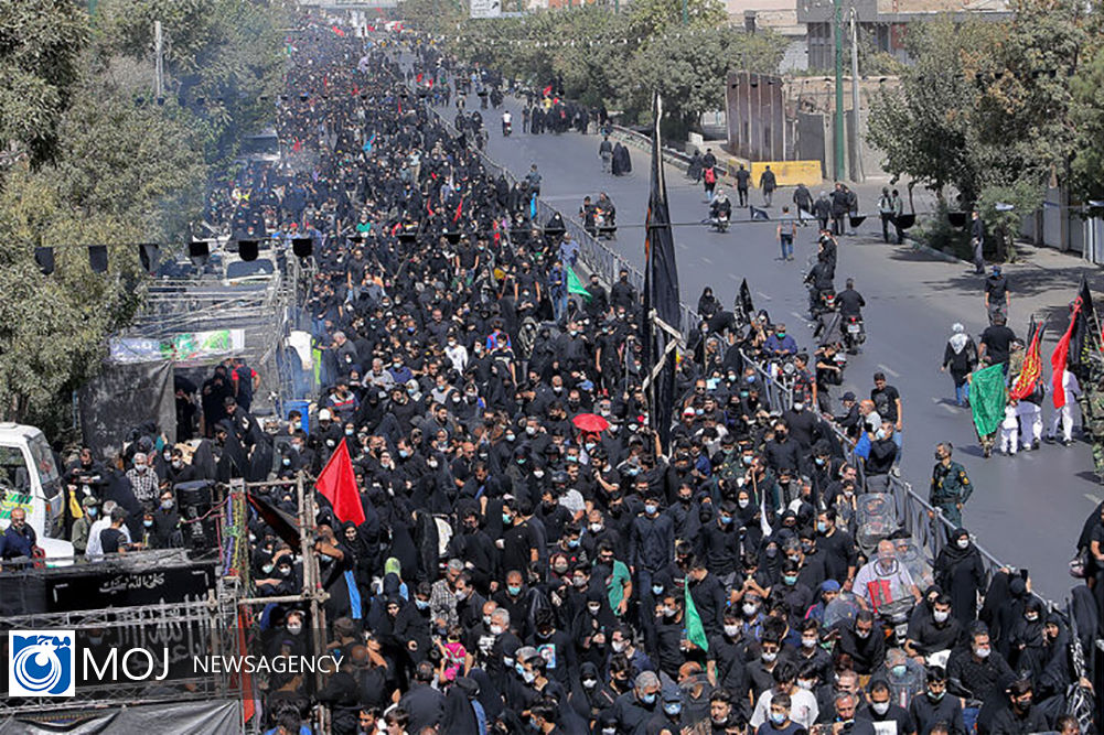 راهپیمایی جاماندگان اربعین حسینی در تهران (۲)