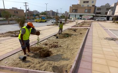 افزایش سرانه رفاهی در قشم با ساخت سه بوستان محله‌ای 