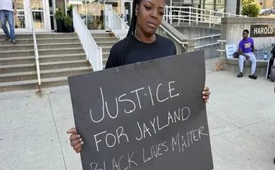 A black man was shot 46 times in a US police shooting
