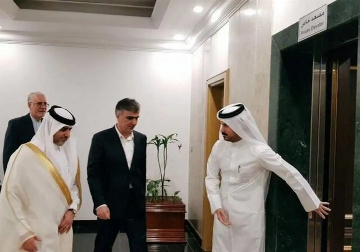 رئیس بانک مرکزی وارد قطر شد