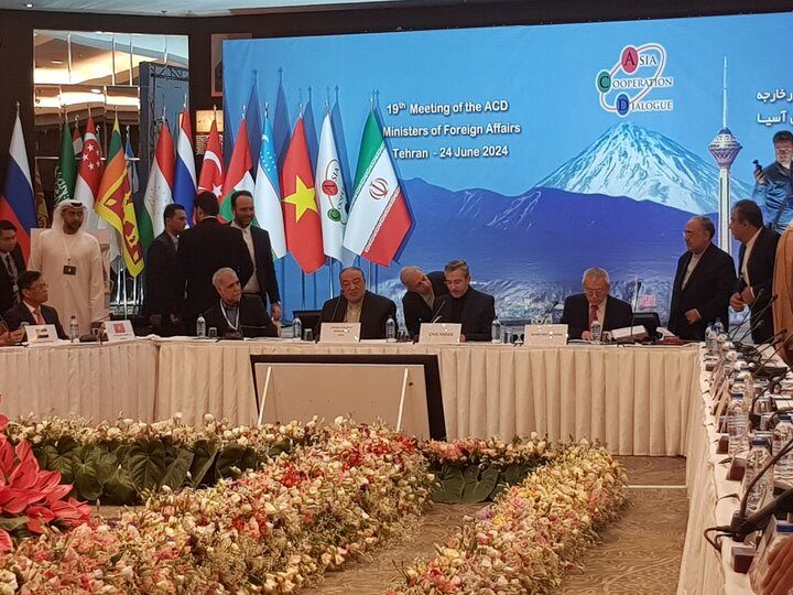 ACD foreign ministers summit starts in Tehran