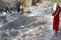 خشک شدن منابع تامین آب روستای کوه حیدر بشاگرد  