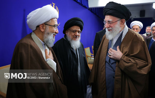 دیدار اعضای ستاد برگزاری کنگره بزرگداشت آیت‌الله العظمی میلانی با رهبر انقلاب