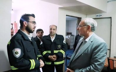وزیر بهداشت بصورت سرزده از اورژانس استان تهران بازدید کرد