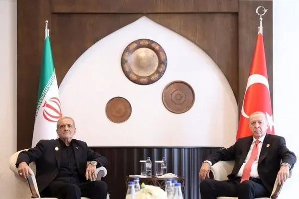 روسای جمهوری ایران و ترکیه دیدار کردند