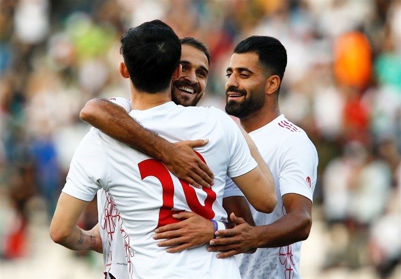 نتیجه بازی فوتبال ایران و کامبوج در نیمه نخست