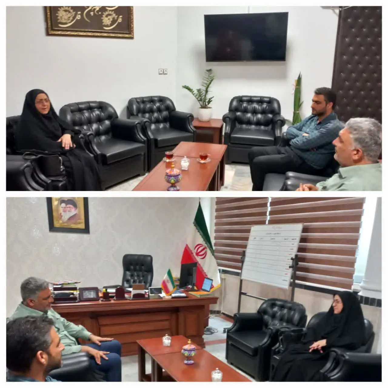 قول همکاری شهردار سورک برای تکمیل زیرساخت‌های فرهنگی و هنری میاندورود