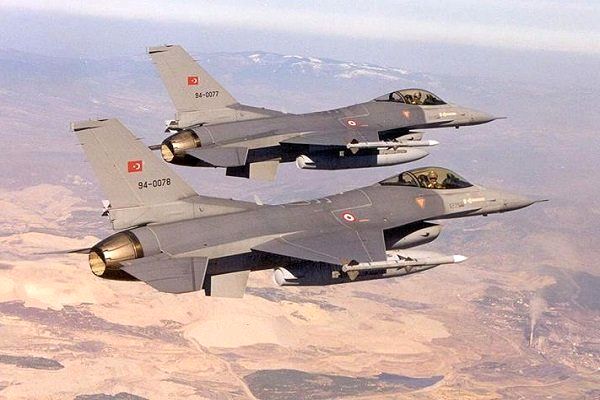 تقابل جنگنده‌های یونان با جت‌های «اف-16» ترکیه