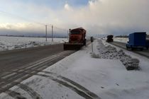 ۶ هزار و ۵۰۰ کیلومتر از جاده‌های استان مرکزی برف روبی شد