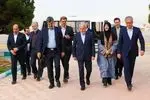 وزیر میراث‌فرهنگی وارد یزد شد
