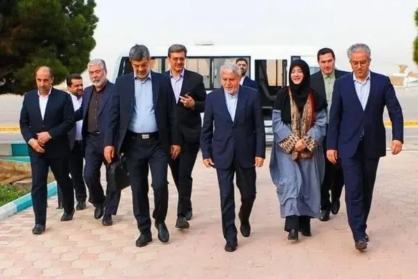 وزیر میراث‌فرهنگی وارد یزد شد