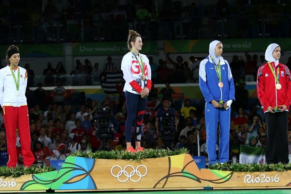 علیزاده، اولین مدال‌آور زن ایران در المپیک