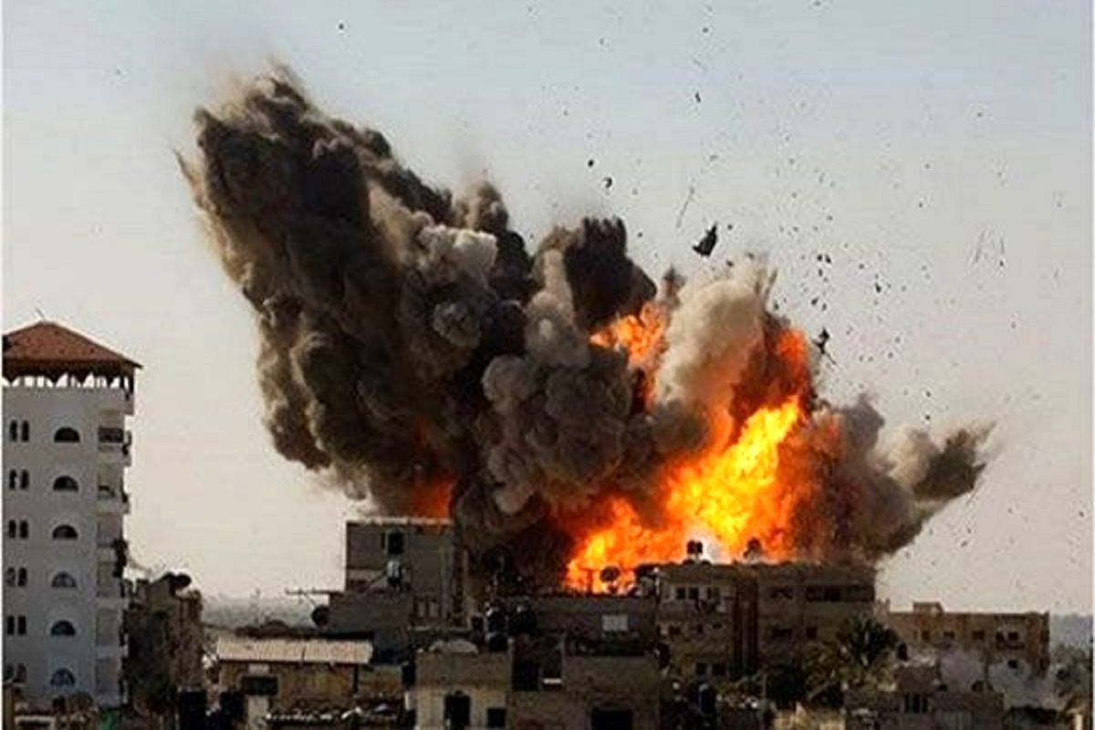 وقوع چندین انفجار در شهر حمص سوریه 
