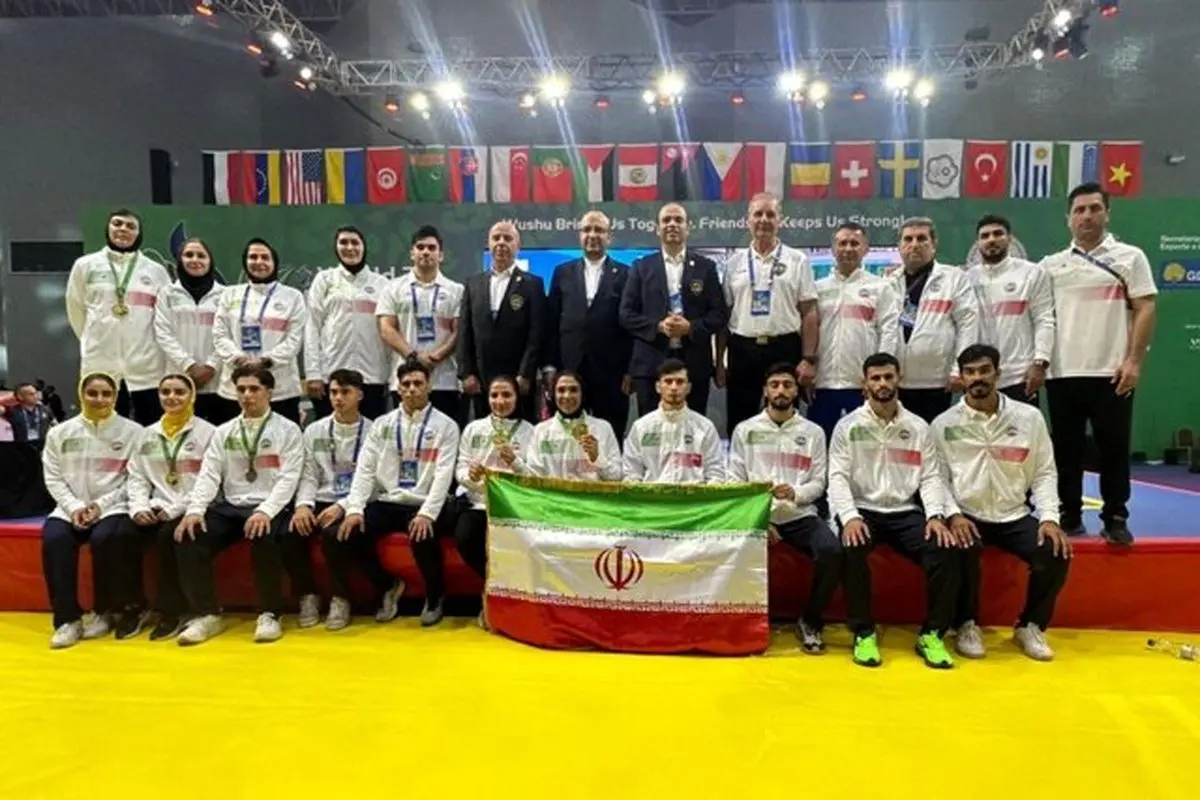 تیم ملی ووشو نایب قهرمان جهان شد