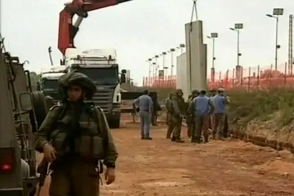 رژیم صهیونیستی در مرز اردن دیوارکشی کرد