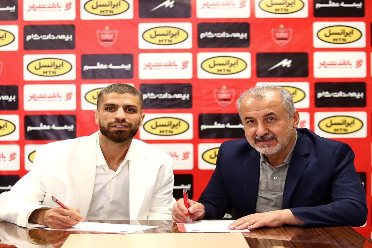 قرارداد میلاد سرلک با پرسپولیس تمدید شد