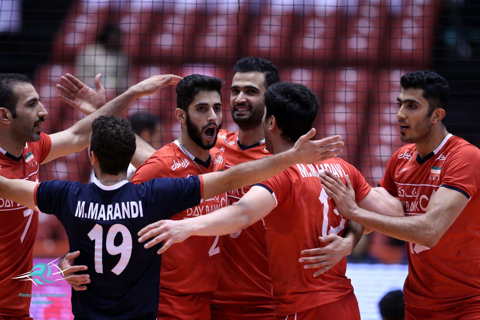 صعود ایران و قعرنشینی آمریکا در رده‌بندی لیگ جهانی والیبال