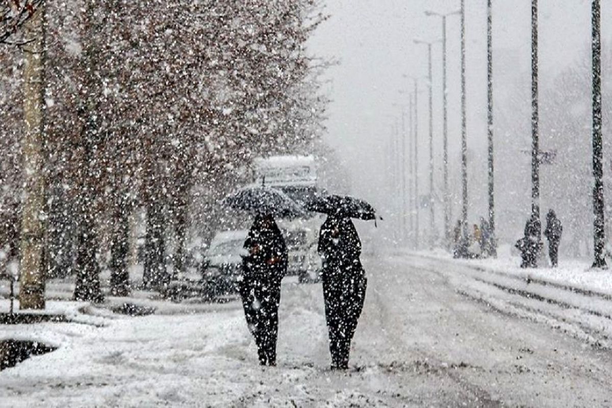 برف و باران استان آذربایجان شرقی را فرا می‌گیرد