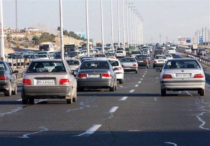 تردد در آزادراه زنجان - قزوین رو به افزایش است