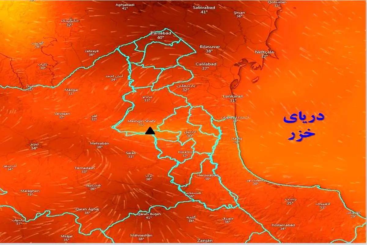 هوای گرم تابستانی همچنان در استان تداوم دارد