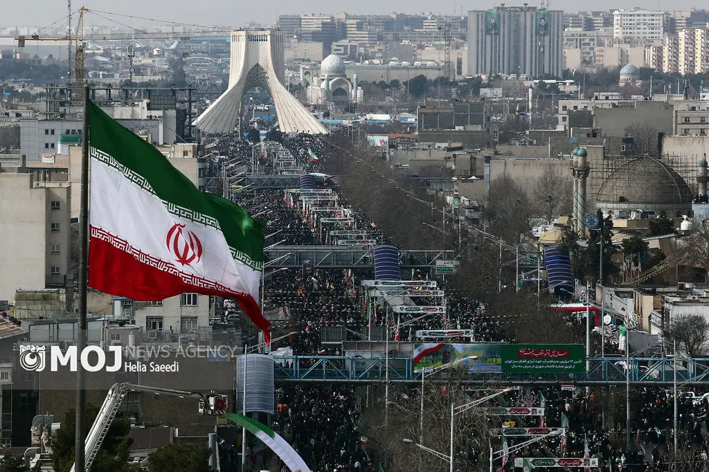 چهل و ششمین راهپیمایی ۲۲ بهمن ۱۴۰۳ _ تهران ۱