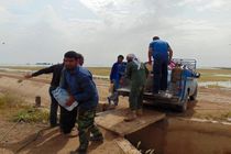 خدمت‌رسانی گروه‌های امدادی ستاد اجرایی فرمان امام در مناطق سیل زده گلستان 