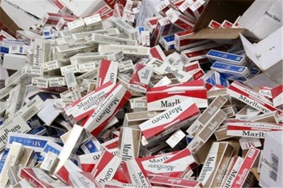 کشف 60 هزار نخ سیگار قاچاق در فلاورجان 