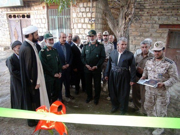 افتتاح دومین مسجد روستای قوری قلعه شهرستان روانسر