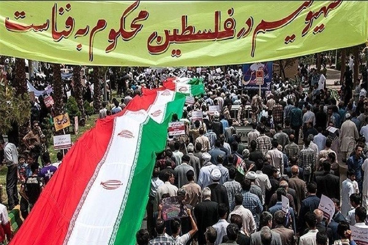 حضور با شکوه مردم روزه دار گیلان در راهپیمایی روز جهانی قدس