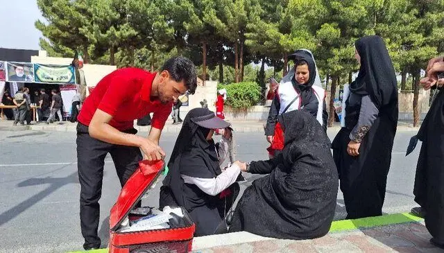 امدادرسانی به بیش از ۶ هزار نفر در مراسم تشییع ۷ استان