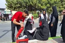 امدادرسانی به بیش از ۶ هزار نفر در مراسم تشییع ۷ استان