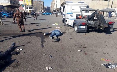 جزئیات وقوع ۲ انفجار تروریستی در بازاری در بغداد