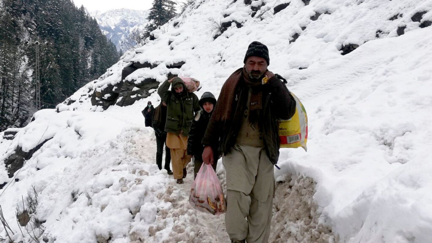 ۷۸ نفر افغانستانی طی یک هفته اخیر بر اثر سرمای شدید جان باختند