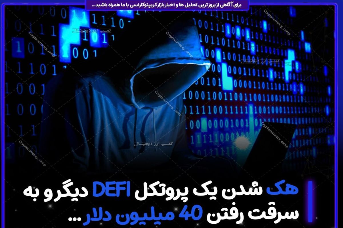 هک شدن یک پروتکل DeFi دیگر و به سرقت رفتن 40میلیون دلار
