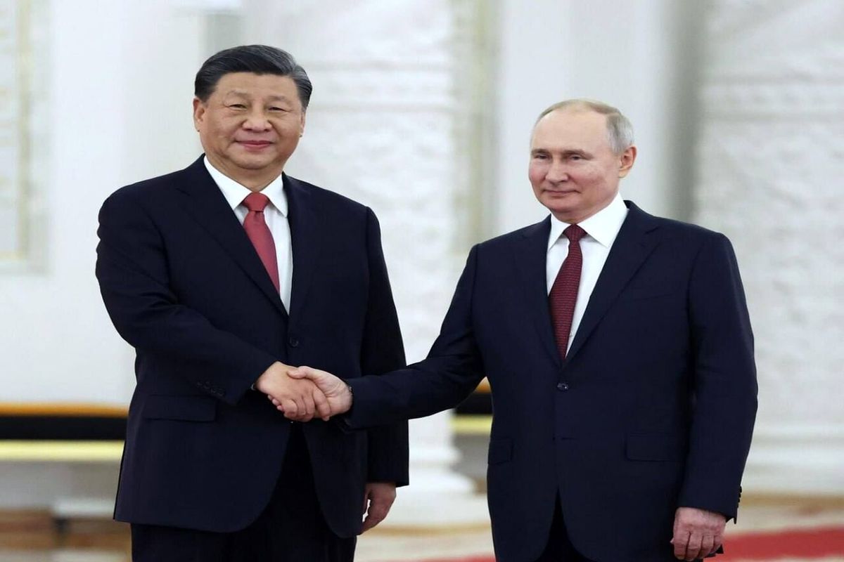 رئیس جمهوری چین پیروزی ولادیمیر پوتین در انتخابات روسیه را تبریک گفت