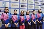  دختران پینک‌پنگ ایران مقابل قزاقستان پیروز شدند