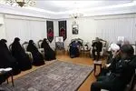 رئیس‌ دفتر رهبری و رئیس ستادکل نیروهای مسلح در منزل شهید سلامی حضور یافتند