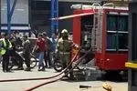 هفت باب مغازه در بازار تاریخی تبریز طعمه حریق شد