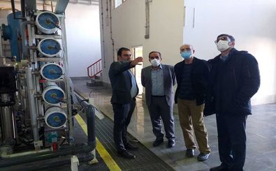معاون خدمات شهری شهرداری قم از نیروگاه زباله‌ سوز نوشهر بازدید کرد