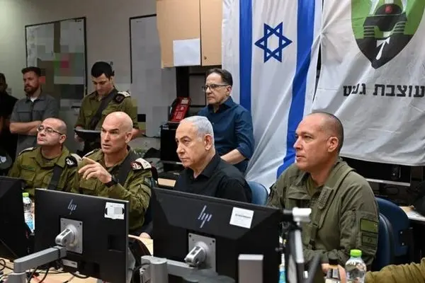  نتانیاهو با مقامات صهیونیست در زیر زمین نشست برگزار کرد