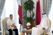 دیدار رئیس جمهور فیلیپین و امیر قطر با تاکید بر تقویت روابط دوجانبه
