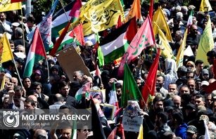 فریاد انزجار از جنایات صهیونیست‌ها در راهپیمایی جمعه‌های خشم طنین‌انداز می‌شود