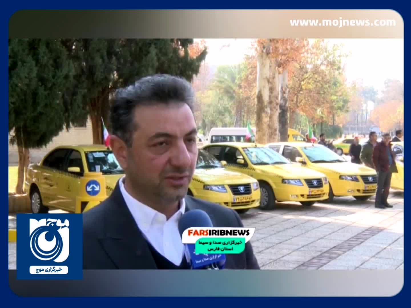تاکسی های جدید در راه شیراز + فیلم