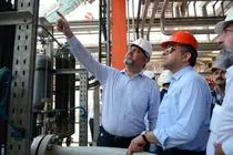 بازدید معاونان گروه صنایع پتروشیمی خلیج فارس از پتروشیمی کارون و بررسی روند اجرای پروژه‌ها و تولید