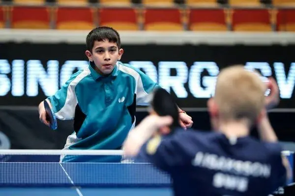 انگلستان از صدور ویزا برای پینگ‌پنگ‌باز ۱۱ ساله ایرانی خودداری کرد